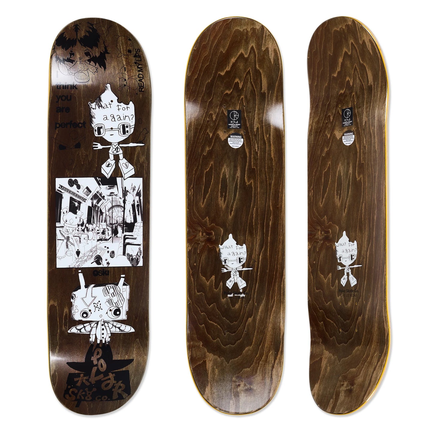 Oski I Think You Perfect Deck - 8.25"