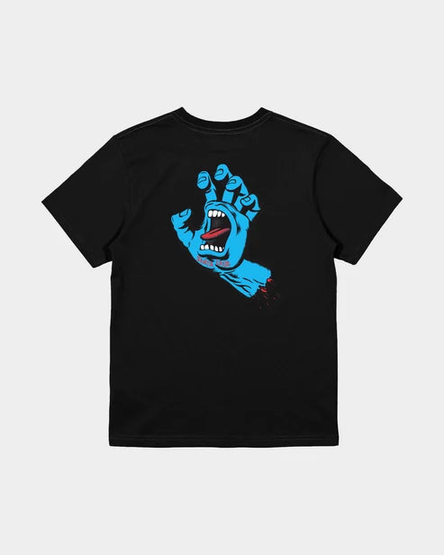Boys Opus Screaming Hand Tee - Black