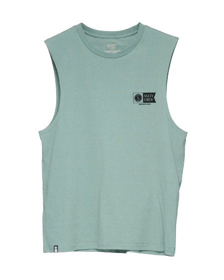 Salty Crew Snap Attack Muscle - Moss