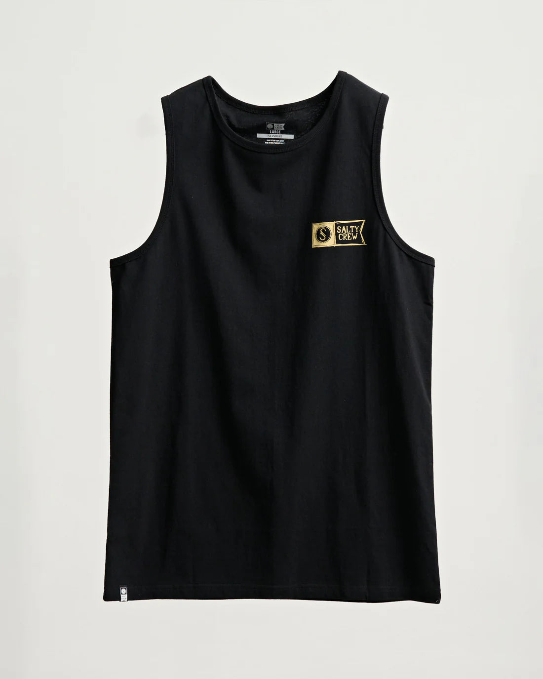 Salty Crew Sketchy Alpha Regular Tank - Black