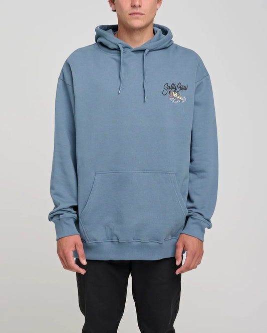 Salty Crew Cast Off Hood - Dark Slate