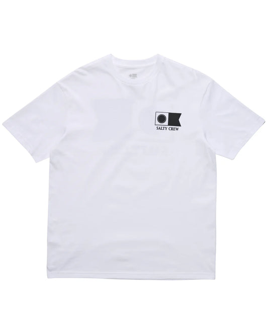Salty Crew Flagship Premium SS Tee - White