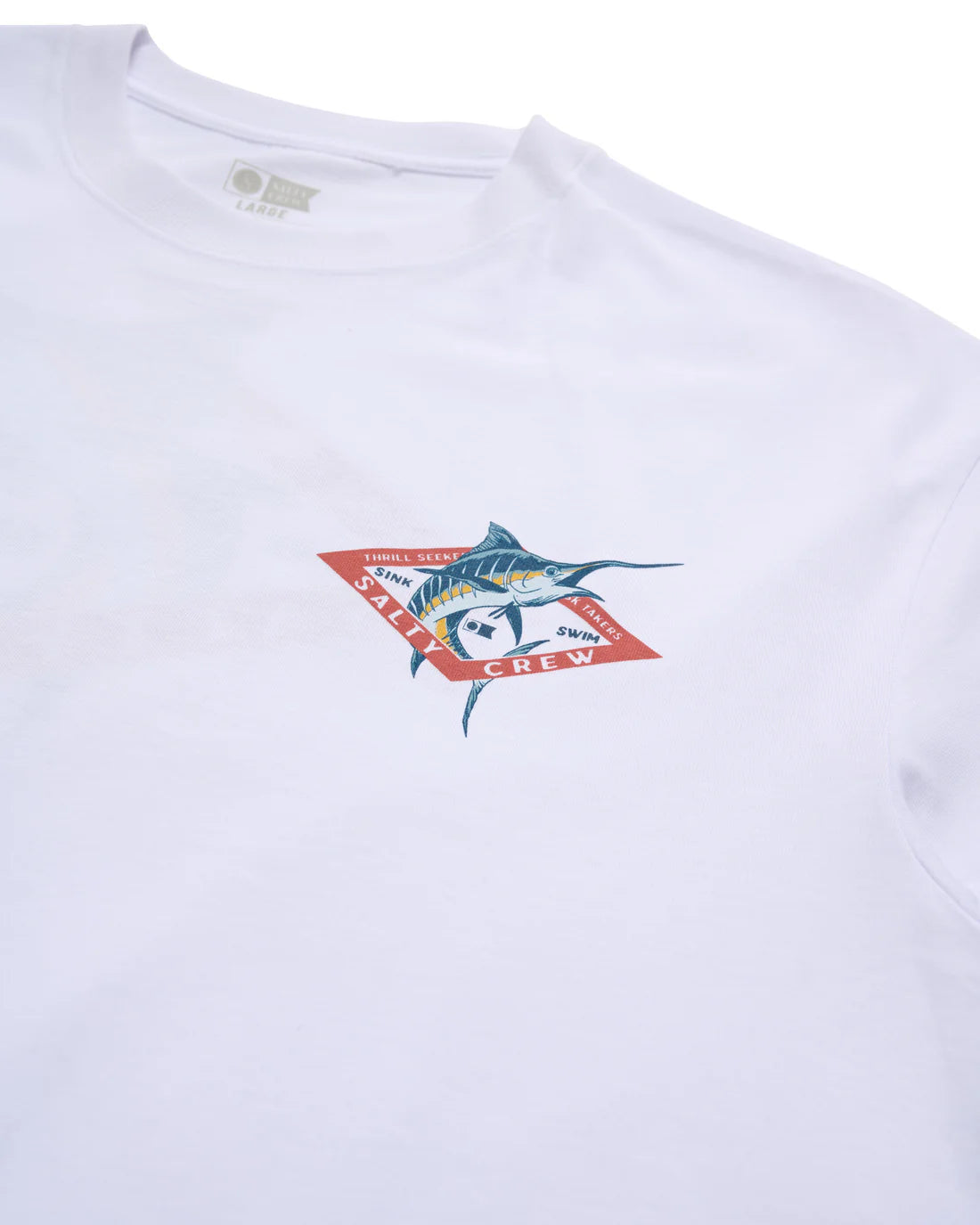 Salty Crew Diamond Premium SS Tee - White