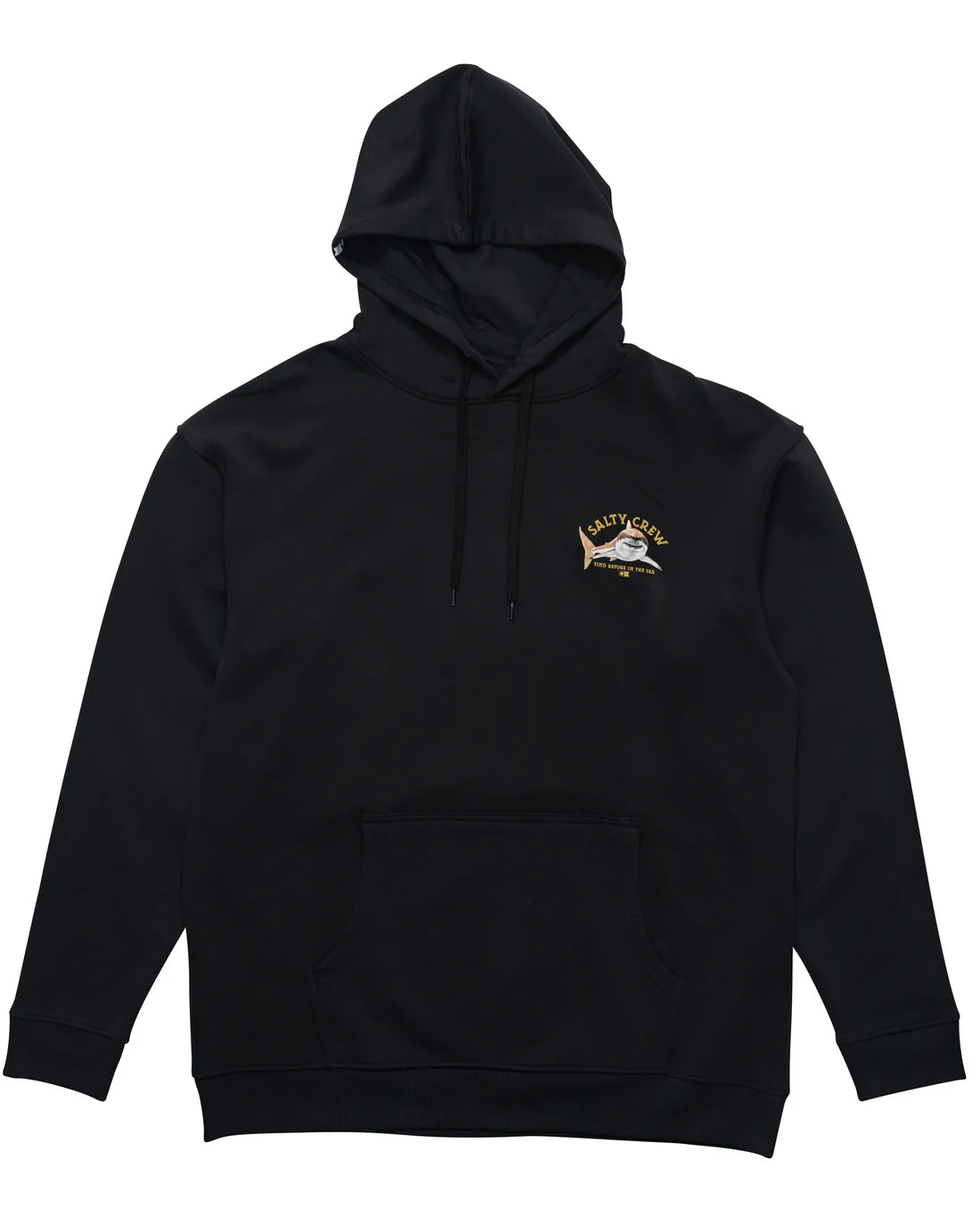 Salty Crew Lukring Fleece Hood - Black