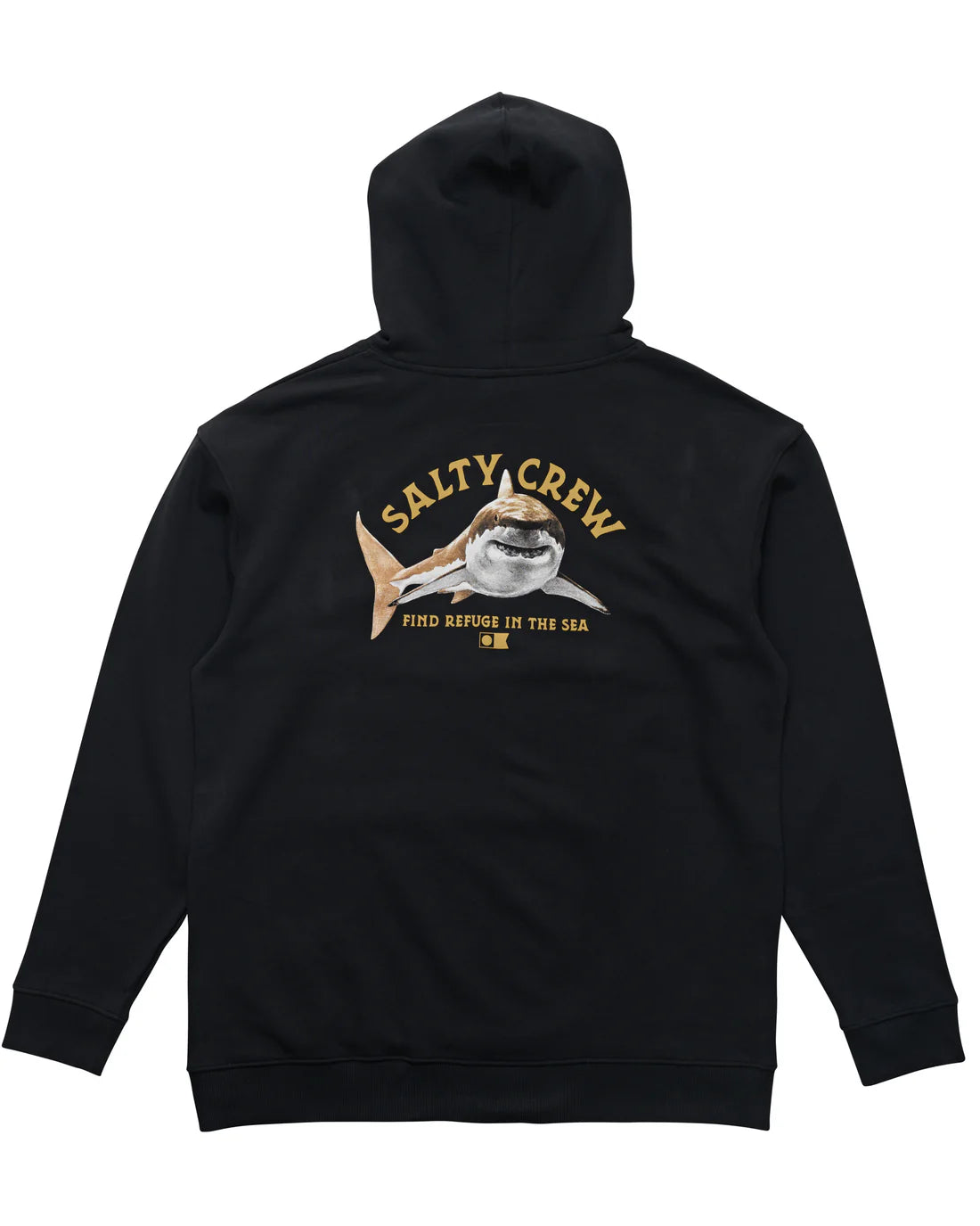 Salty Crew Lukring Fleece Hood - Black