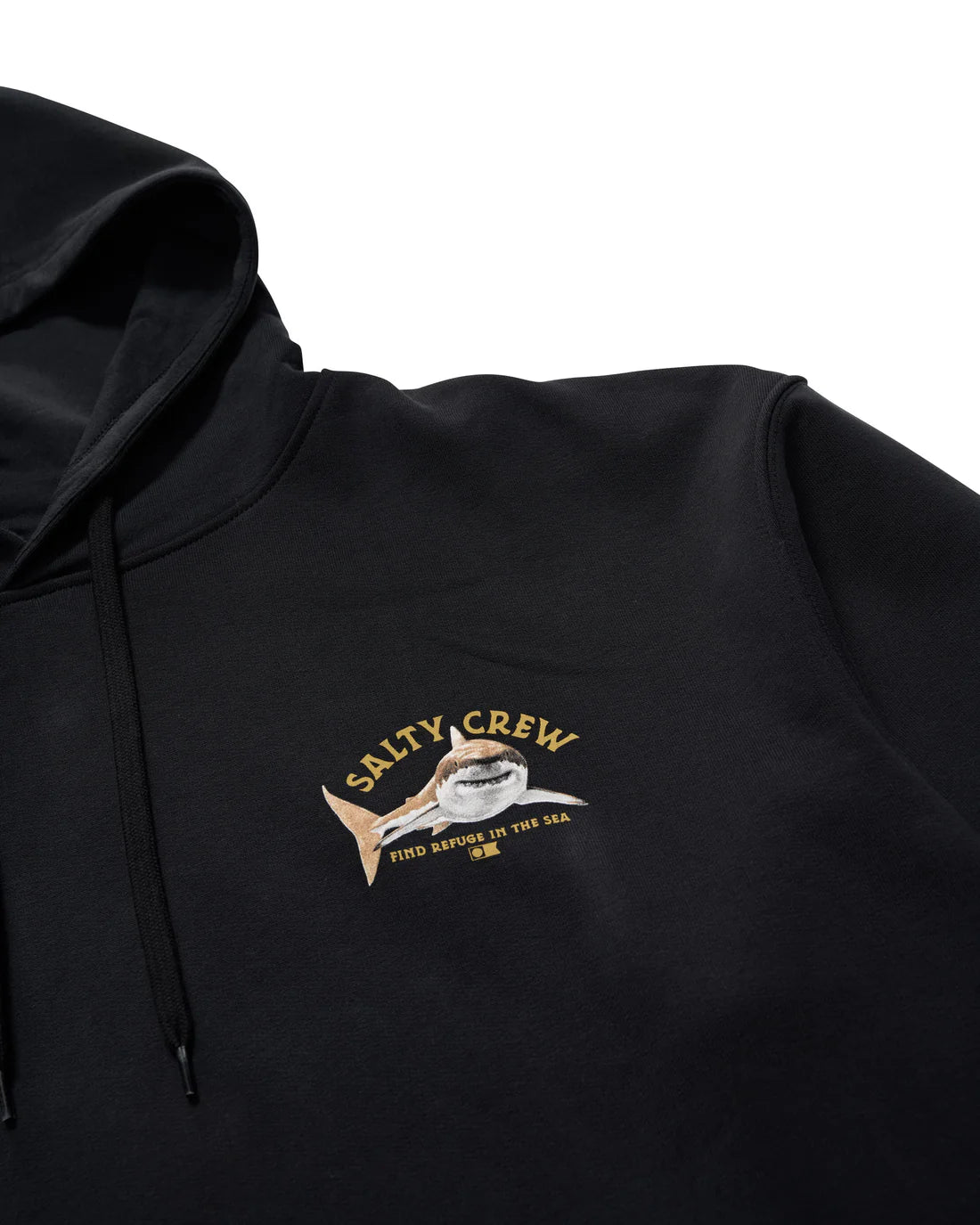 Salty Crew Lukring Fleece Hood - Black
