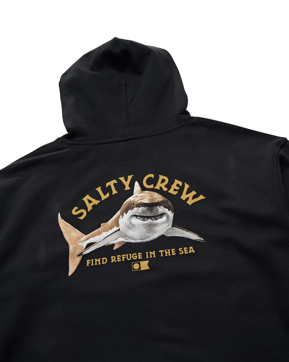 Salty Crew Lukring Fleece Hood - Black