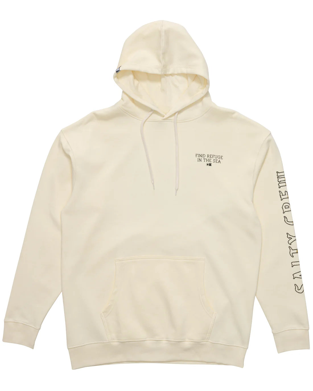Salty Crew Old School Vintage Middleweight Hood - Off White