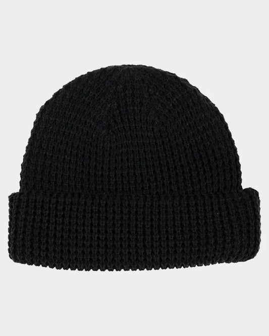 Splatter MFG Dot Waffle Beanie - Black