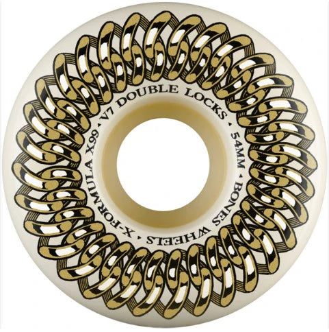 Bones Double Lock X Formula V7 Wheels 99A