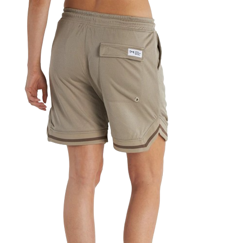 Crate Reversible Mesh B-Ball Short - Mudrock/chia