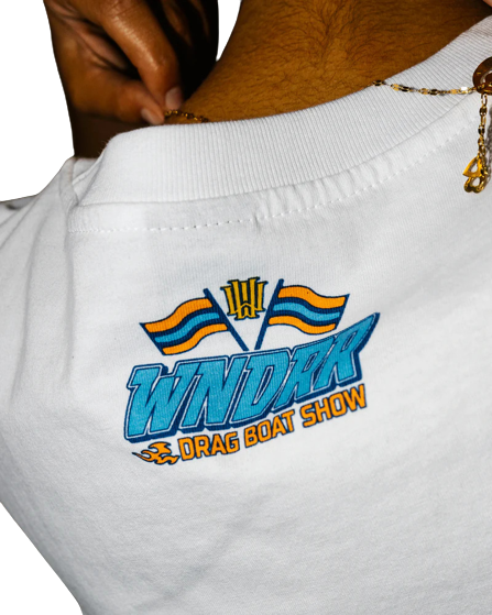 Wndrr River Hoons Box Fit Tee - White
