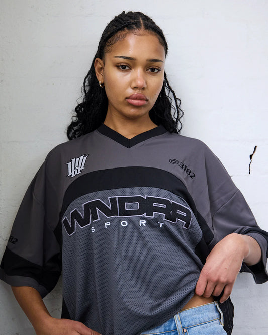 Stadium Quarterback Jersey - Iron/Black