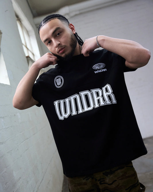 Wndrr Possession Box Fit Tee - Black