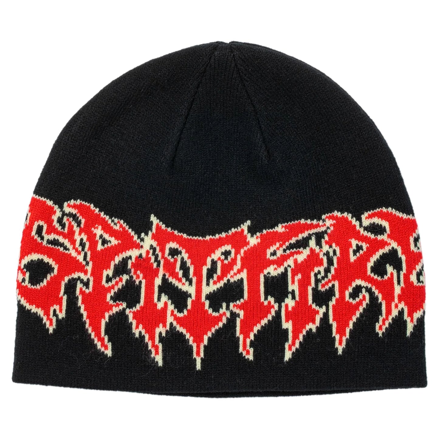Spitfire Demon Script Skully Beanie - Black