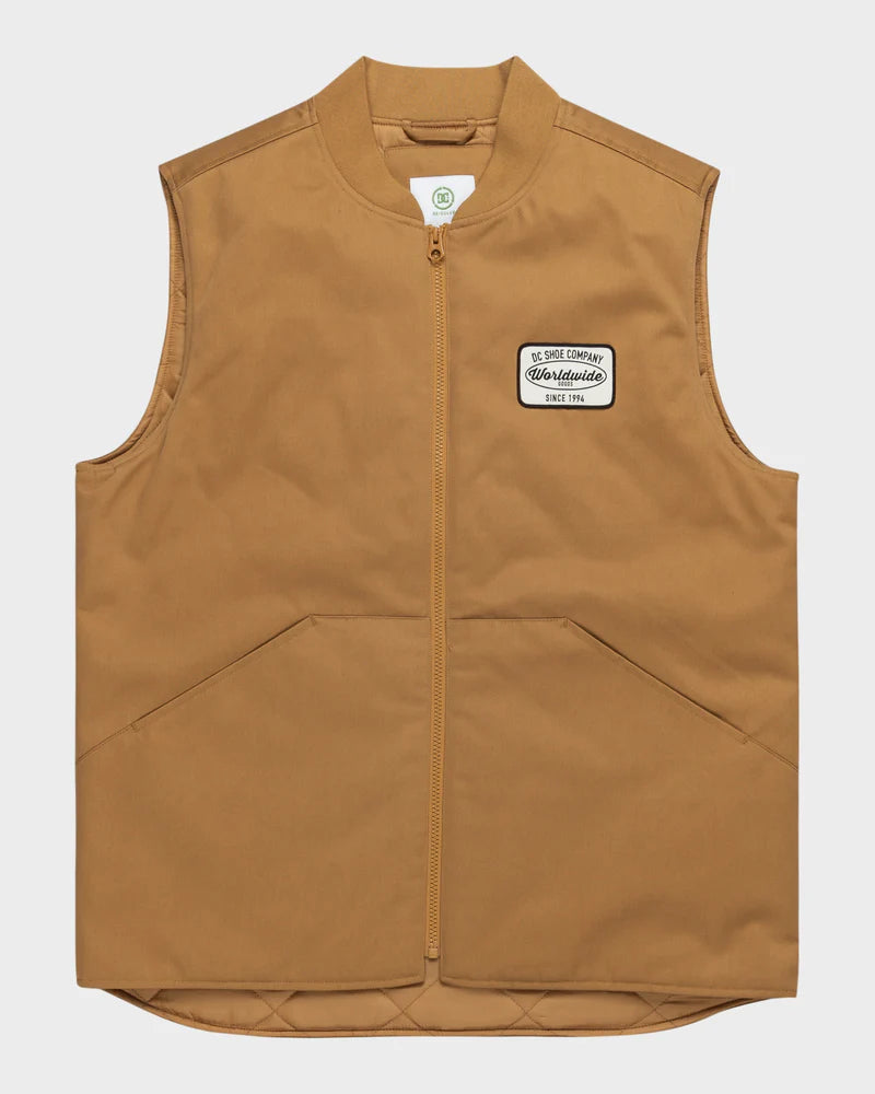 DC Interstate Puffer Vest - Medal Bronze