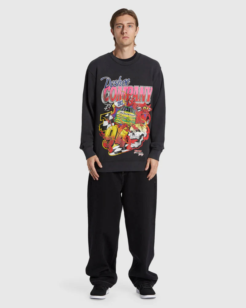 DC Throwback 94 Crew - Black Acid