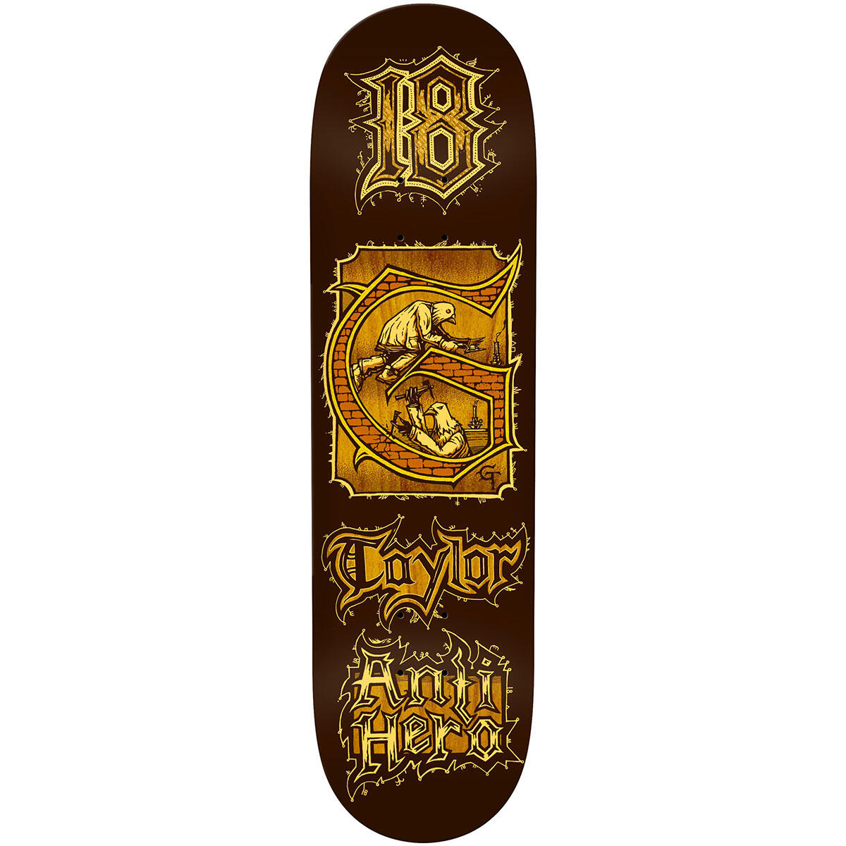 Grant Taylor Medieval Deck - 8.38"