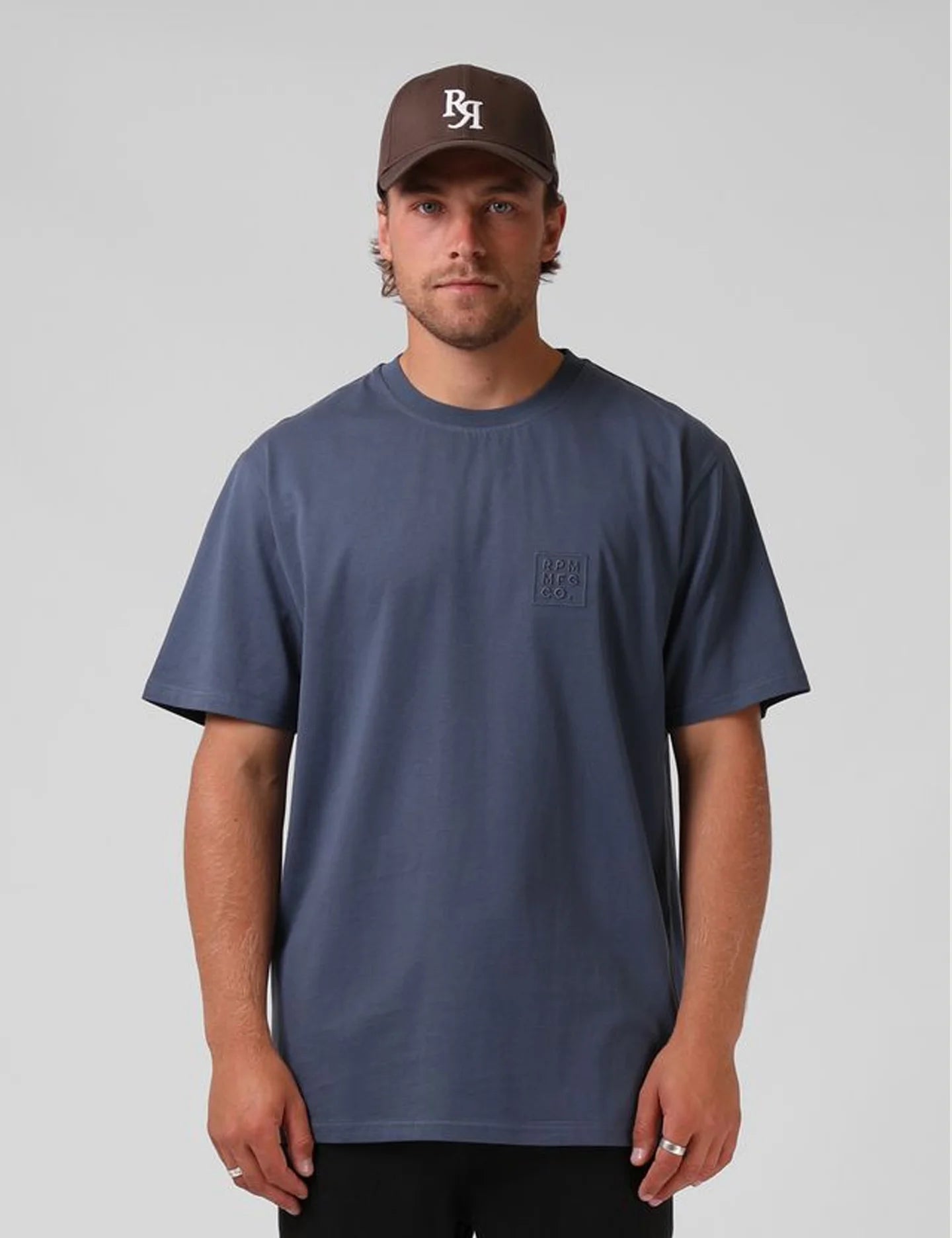 Base Tee - Slate Blue