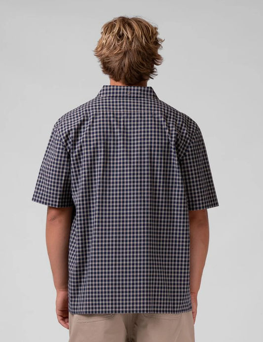 Check Mate Shirt - Navy