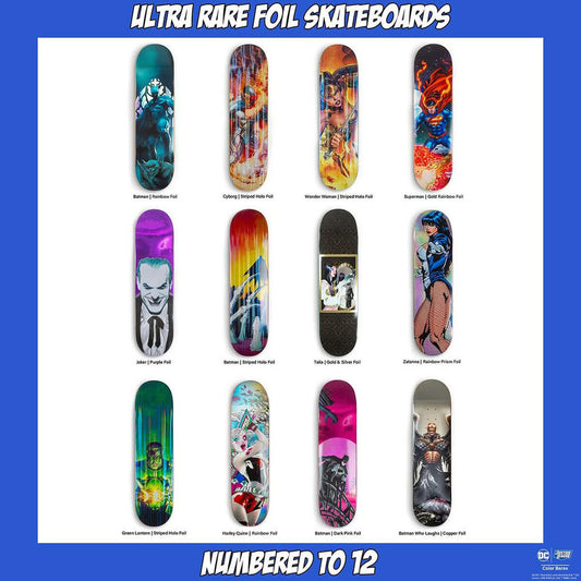 Color Bars X DC Comics Blind Bags Skateboards