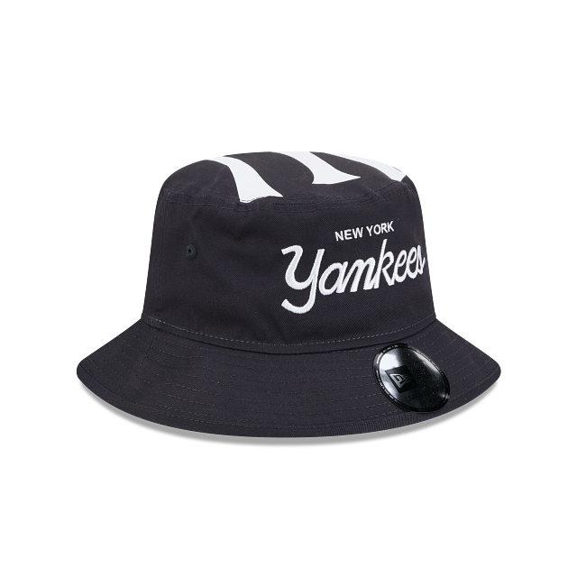 New Era BUCKET01 SCRIPT NY Yankees