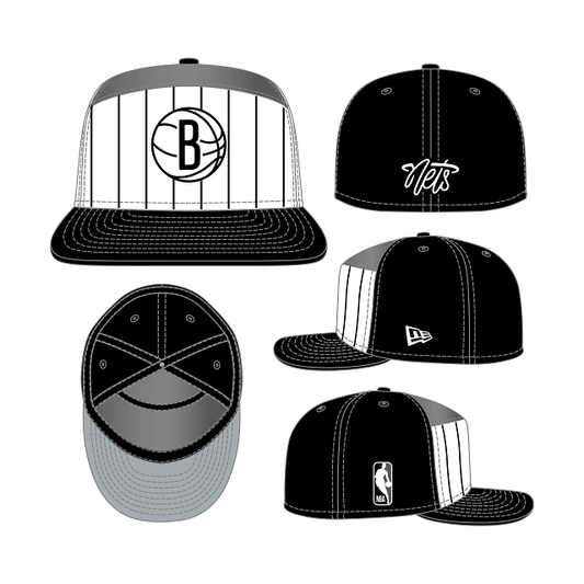 NBA25 Tipoff 5950SP Brooklyn Nets OTC Fitted
