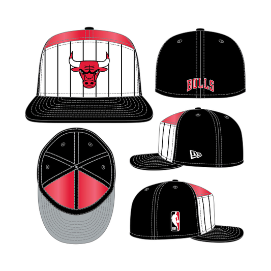 NBA25 Tipoff 5950SP Chicago Bulls OTC Fitted