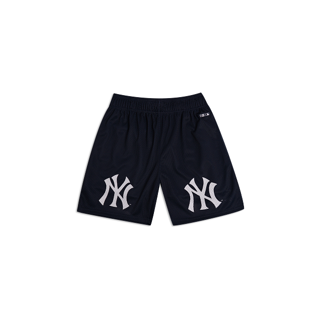 Mesh Short Double Logo NY Yankees - Navy