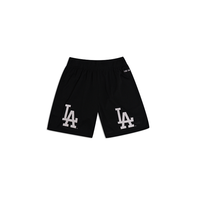 Mesh Short Double Logo LA Dodgers - Black