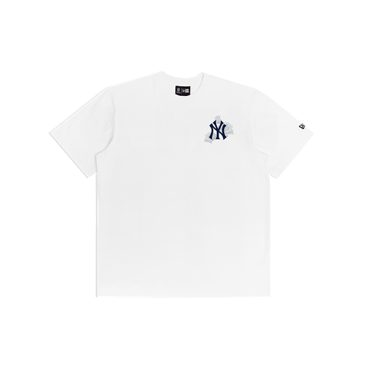 Oversize Rose Tee NY Yankees