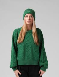Wool Lux Beanie - Green
