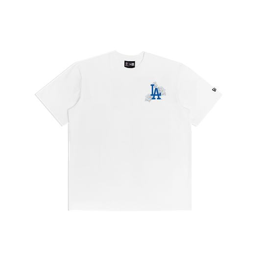 Oversize Rose Tee LA Dodgers