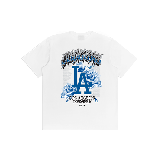 Oversize Rose Tee LA Dodgers