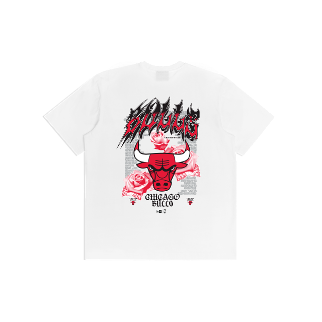 Oversize Rose Tee Chicago Bulls
