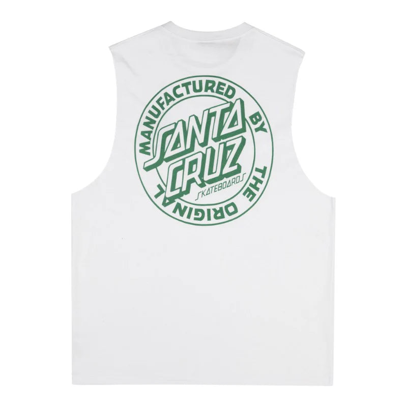 OS MFG Dot Muscle Tee - White
