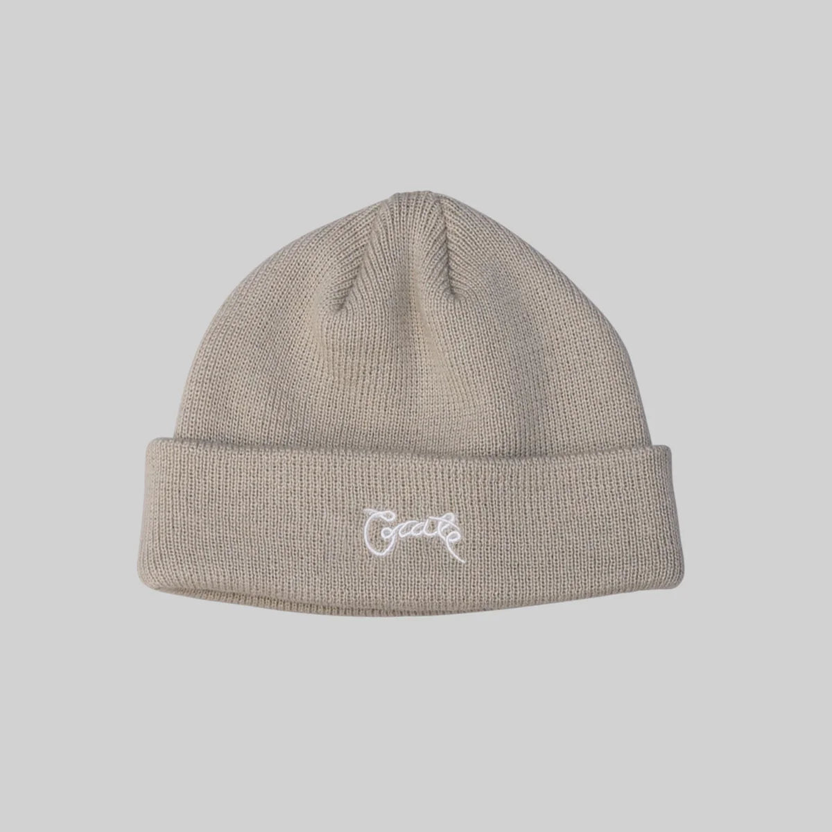 Crate Woolblend Knitted Beanie - Grey