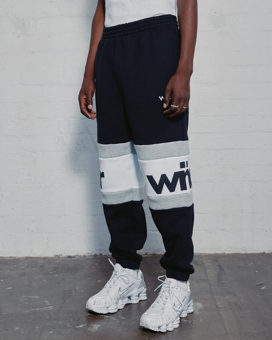 Wndrr Junction Baggy Trackpant - Black