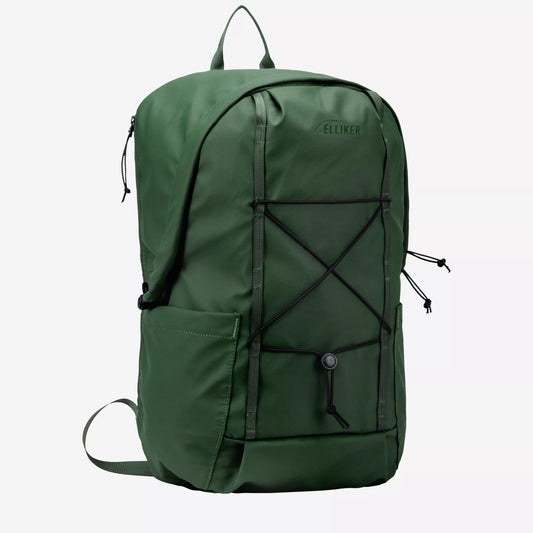Elliker Kiln Hooded Zip Top Backpack 22L - Green