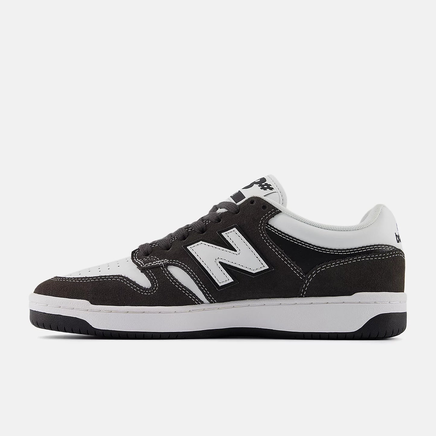New Balance BAB D Width - Black Cement/White
