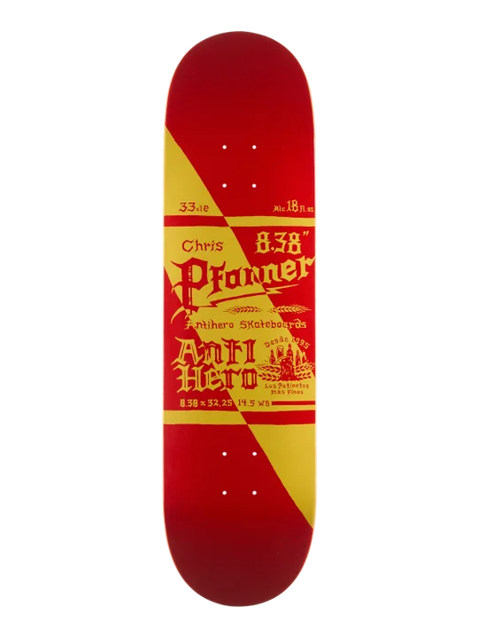 Antihero Pfanner Mas Refrescos Deck 8.38