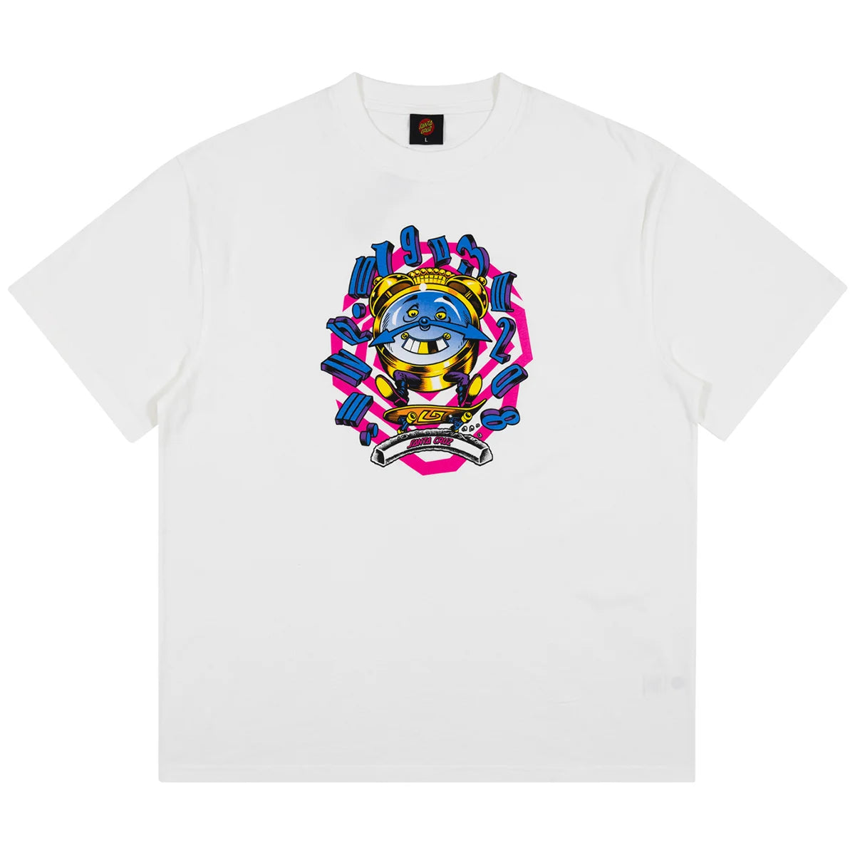 Grabke All Around Front Tee - White