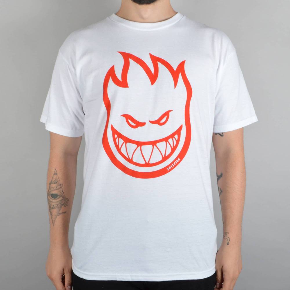 Spitfire Wheels Bighead Skate T-Shirt - White