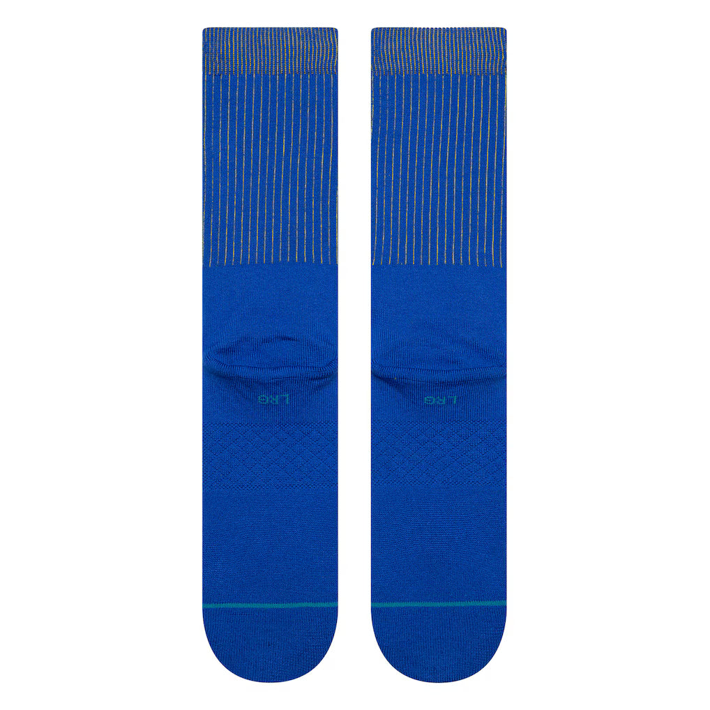 NBA Warriors Badged Crew Sock