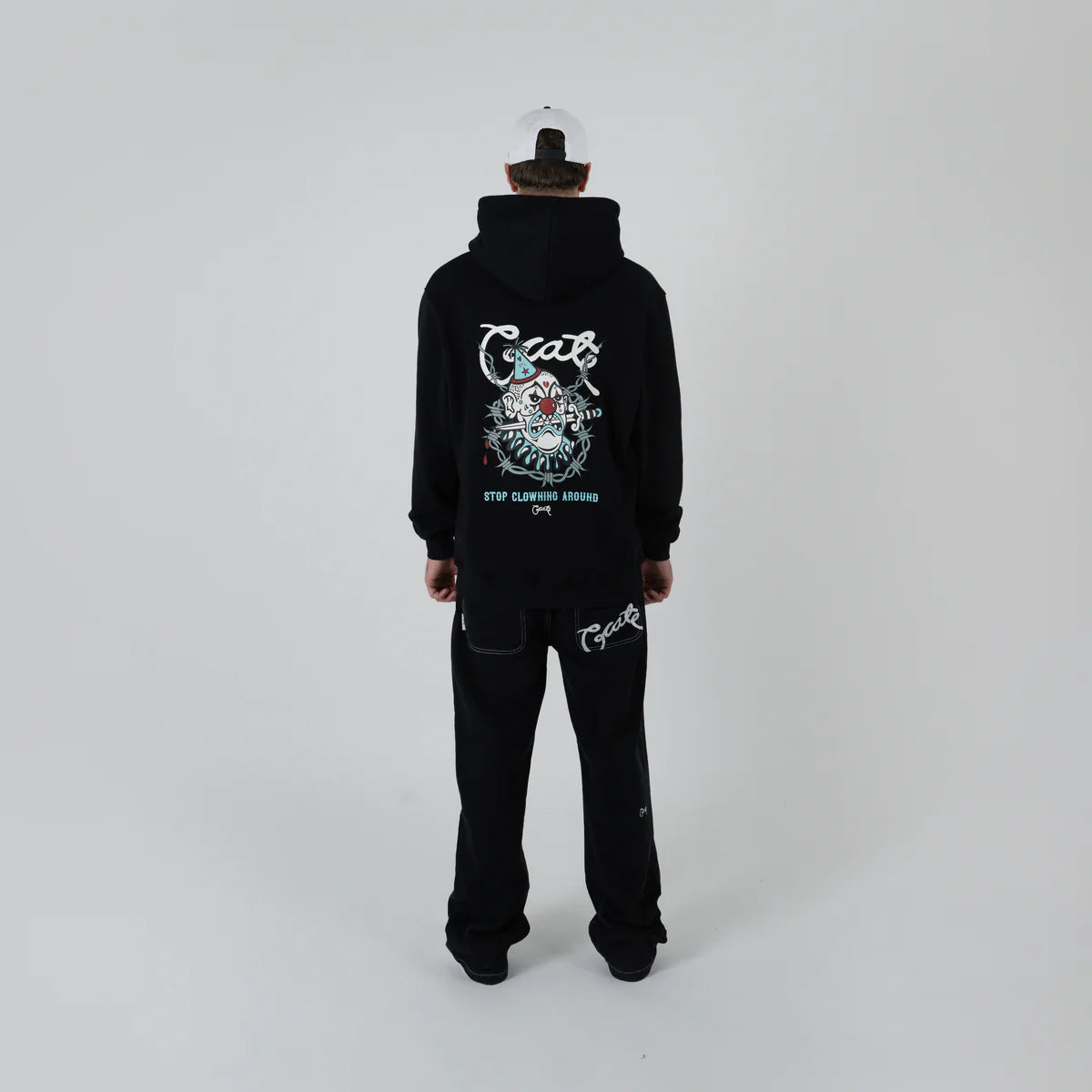 Crate Clowning Around Superfleece Hoodie - Black