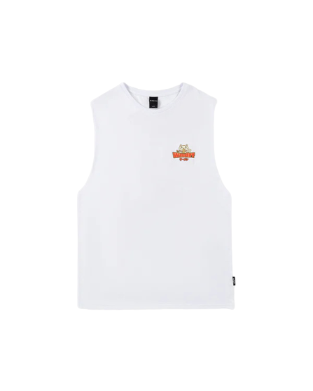 Wndrr Ramen Muscle Top - White