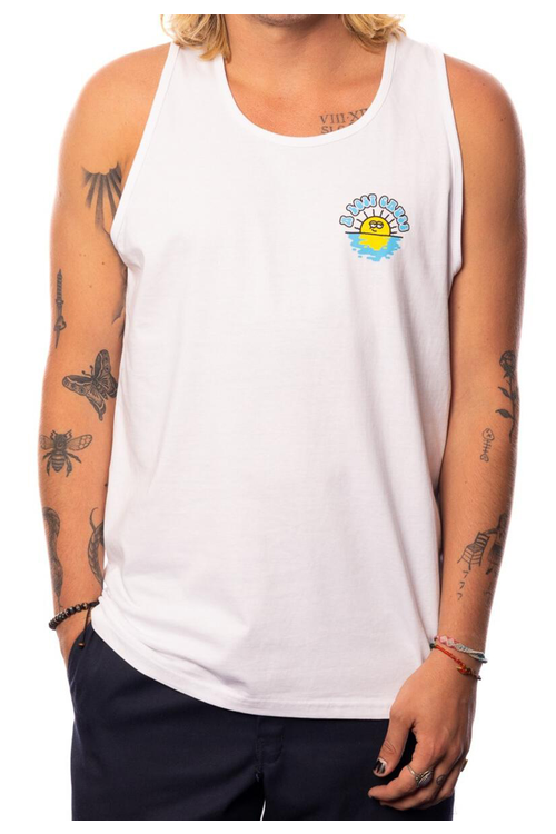 A Lost Cause High Tide Tank - White