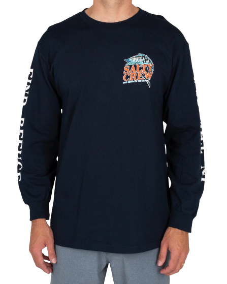 Salty Crew Oh No Standard L/S Tee - Navy