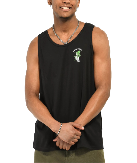 All I Weed V2 Tank A Lost Cause - Black