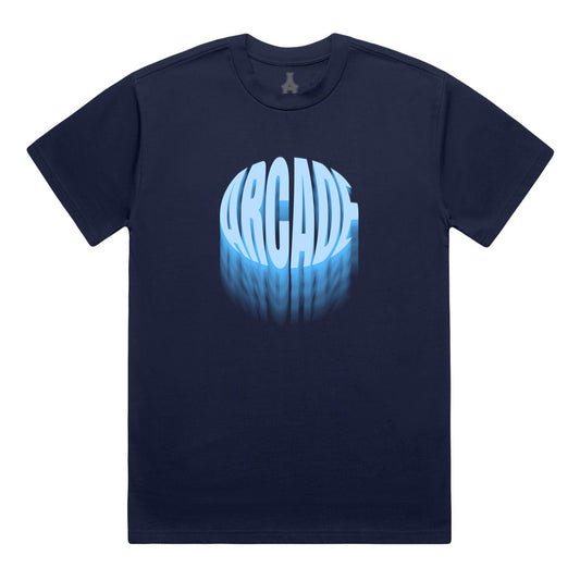 Arcade Outburst Tee - Navy